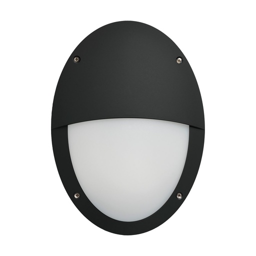 [W4L210673] Applique TEIA Ver. Hood IP66 E27 23W Noir
