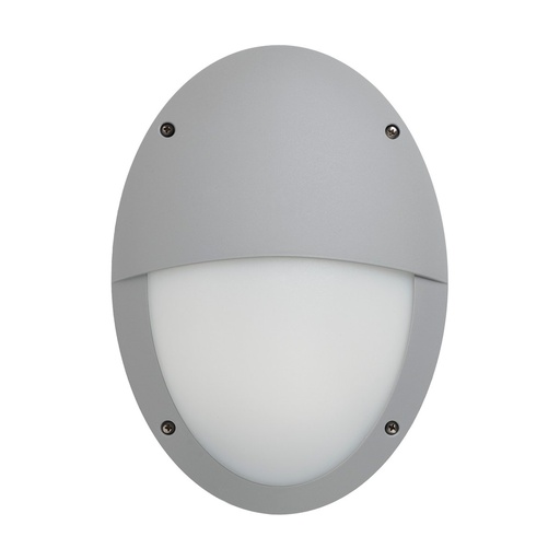 [W4L210674] Applique TEIA Ver. Hood IP66 E27 23W Gris