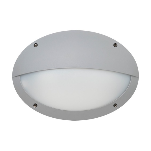 [W4L210677] Applique TEIA Hor. Hood IP66 E27 23W Gris