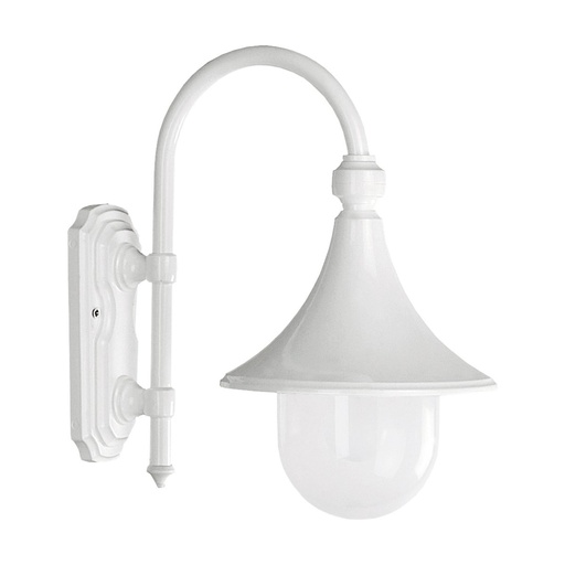 [W4L210682] Applique classique TROM IP43 E27 42W Blanc
