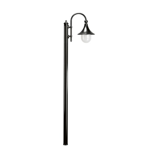 [W4L210685] Colonne classique
 TROM IP43 E27 42W 2080mm Noir