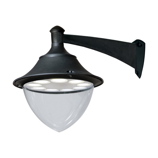[W4L210815] Applique classique GUNTHER-60 IP65 GX53 9x10W Noir