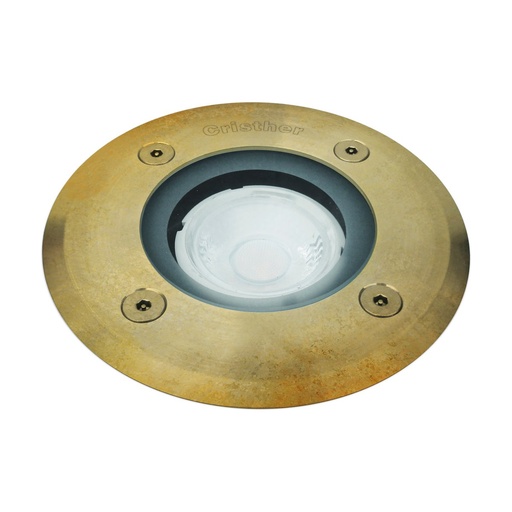 [W4L210819] Encastré au sol ESTAMBUL IP67 GU10 50W Laiton