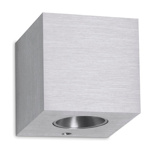 [W4L210825] Applique BRICK LED SMD 2x3W 165lm(182lm) CRI80 3000K 110º,110º up-down Aluminium brossé