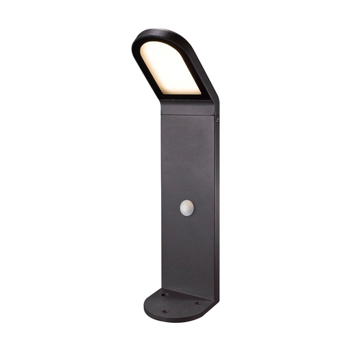 [W4L210931] Borne CASTELLO IP54 LED SMD 10W 1200lm(711lm) CRI80 3000K 103º Crépuscule,Mouvement 495mm Anthracite