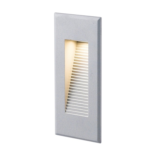 [W4L210937] Encastré mural DAMBEL IP65 LED SMD 3W 170lm(100lm) CRI80 3000K 60º Gris