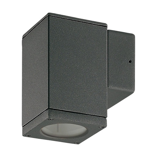 [W4L210949] Applique CUB Square IP54 GU10 4.50W Anthracite