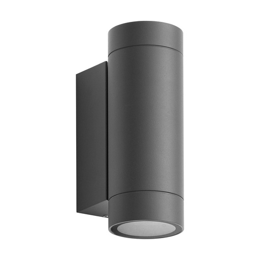 [W4L210961] Applique CUB Round IP54 GU10 2x4.50W up-down Anthracite
