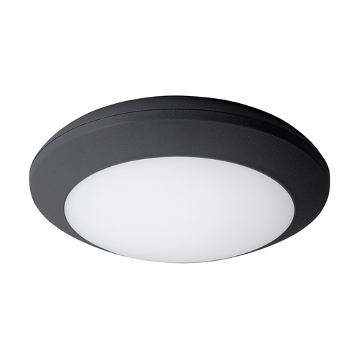 [W4L210970] Applique PIRO Medium IP66 GX53 LED T2 11W 1300lm 3000K Noir