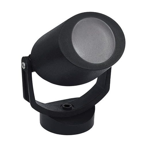 [W4L210982] Projecteurs / Projecteur  base/ piquet tilt LULU IP66 GU10 LED MR16 3.50W 329lm/366lm CRI80 2700K/4000K Noir