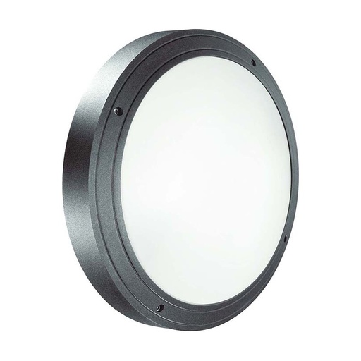 [W4L210988] Applique / Plafonnier DAIRA Emergency IP65 LED SMD 29W 3830lm(1690lm) CRI80 3000K 120º Anthracite