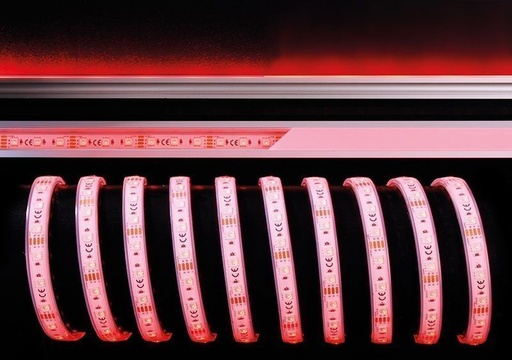[W4L009369] FlexibleLEDstripe,5050-60-24V-RGB-5m-silicon,RGB,constantvoltage,24VDC,powerinput:12,50W/m,length:5000,IP67