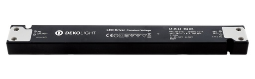 [W4L009472] LED-Powersupplyunit,LONG-FLAT,CV,LT-45-24,inputvoltage:220-240VAC/50-60Hz,outputvoltage:24VDC,outputcurrent:0-1870mA,45,00W,IP20