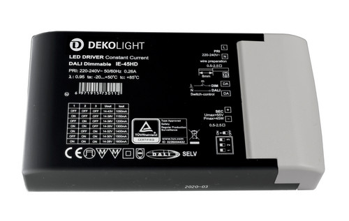 [W4L009512] LED-Powersupplyunit,BASIC,DIM,MultiCC,IE-45HD,dimmable:DALI-BusaccordingtoIEC62386DALI2.0/Intelli-Push,inputvoltage:220-240VAC/50-60Hz,outputvoltage:14-43VDC,outputcurrent:1050-1600mA,14,7-45,00W,IP20