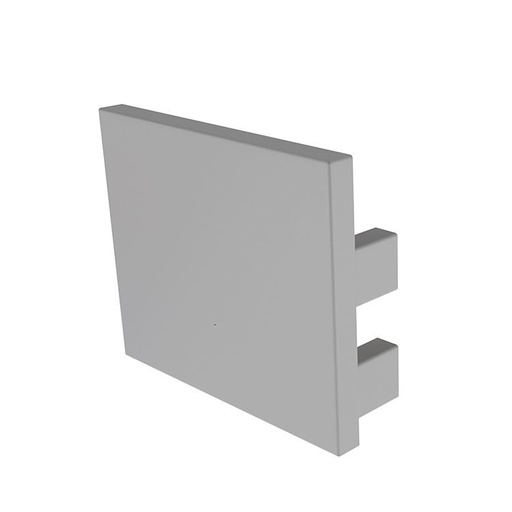 [W4L010426] EndCapI-AU-05-15Set2pcs,plastic,gray,Length:24mm