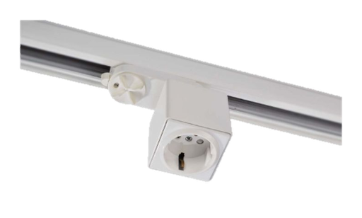 [L4YPRO-4230V-W] Adaptateur Schuko BLANC