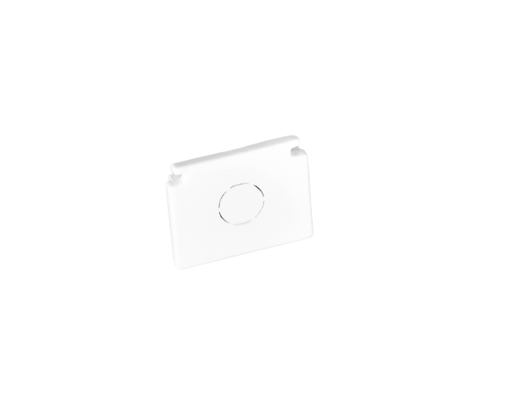 [L4YPRO-N132-W] Embout pour rail de surface 48V blanc