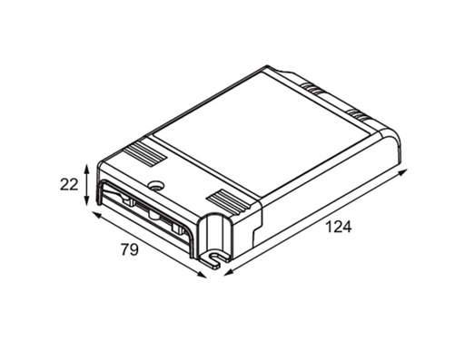 [W4L293163] LED Driver Constant Current 0-10V/1-10V/Push-Dim/DALI 350-1050mA 25-60W WD