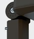 [W4L020865] ACCESSOIRE AJUSTABLE POUR MÂT ROND Ø60MM AREA LIGHT