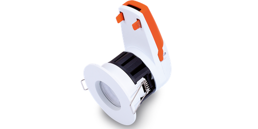 [W4L021050] DOWNLIGHT OSCAR 7W CCT CHANGING IP65, corps en aluminium, avec collerette en finition blanc, nickel brossé ou noir, dimmable Triac, anti-feu, le downlight OSCAR ne possède que des avantages ! Il est CCT changing (3000K / 4000K / 6000K). 7 watts 620lm Dim