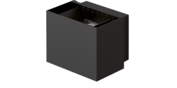 SPEQTRIS Applique murale UMEA 10W - 3000K - finition noir