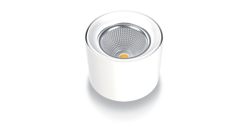 [W4L021809] Plafonnier SUN 12W, UGR<16, blanc naturel 4000K, finition blanc