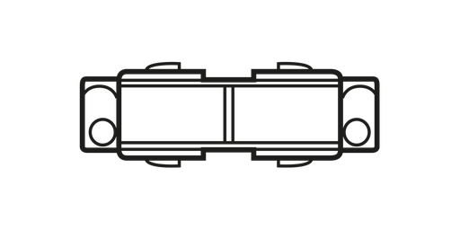 [W4L022026] Connecteur pour rail de Tracklight 3 phases