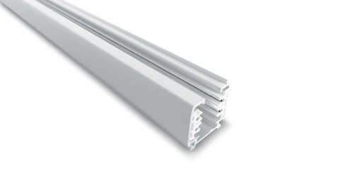 [W4L022033] Rail pour Tracklights 3 phases 3m - Couleur blanc