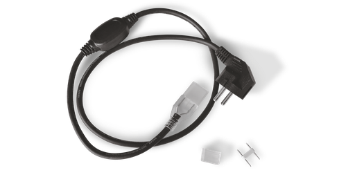[W4L022050] Connecteur début de ligne et bouchon pour Ruban de chantier