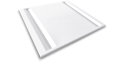 SPEQTRIS Dalle KUMLA 600x600 mm 2 bandes 30W - 4000K - finition blanc