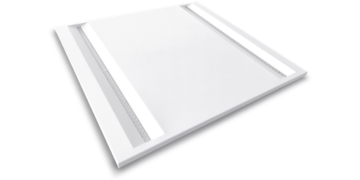 [W4L022085] SPEQTRIS Dalle KUMLA 600x600 mm 2 bandes 30W - 4000K - finition blanc