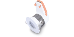 Collerette finition blanc  satiné pour downlight OSCAR