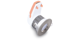 Collerette finition nickel brossé pour downlight OSCAR