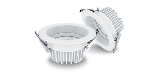 [W4L022131] Downlight DOLUX 8, 35 watts, encast.Ø200mm, blanc naturel 4000K