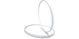 SATURNE slim Ø600mm, 35W, CCT changing, finition blanc