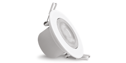 [W4L022267] Downlight LUMA 5.5W 3 IP44 CCT Changing Blanc