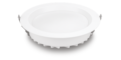 [W4L022273] Downlight HORUS 25W 6 CCT changing IP54 Blanc