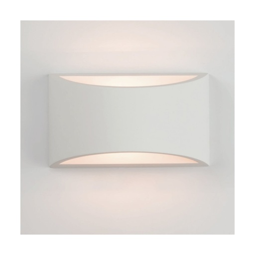 [W4L022421] WALL LIGHT GYPSUM 1*G9