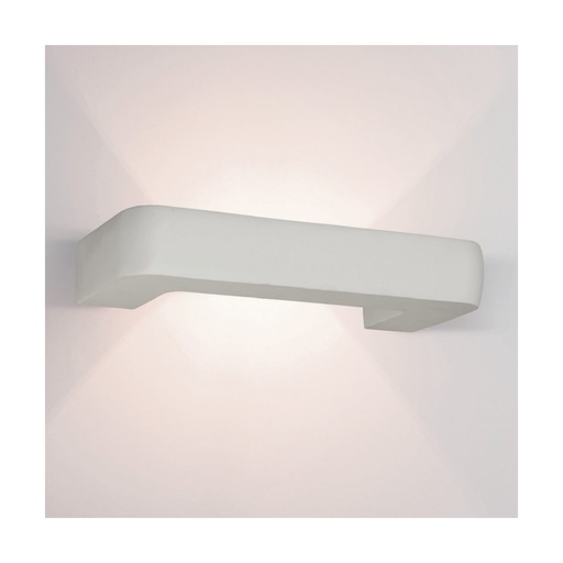 [W4L022422] WALL LIGHT GYPSUM 1*G9