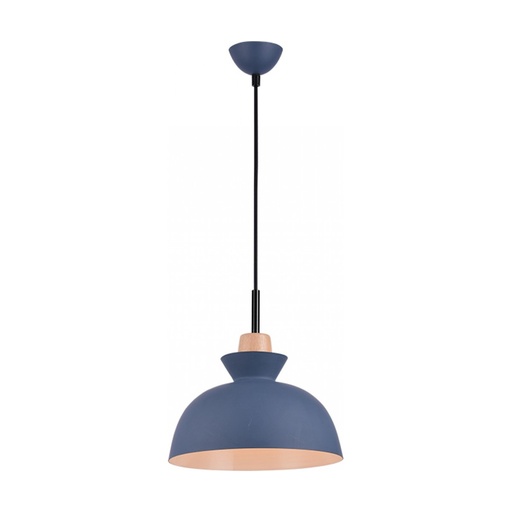[W4L022440] PENDANT LAMP E27 MAX 40W BLUE