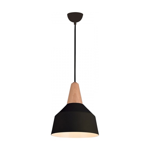[W4L022442] PENDANT LIGHT 1XE27 BLACK