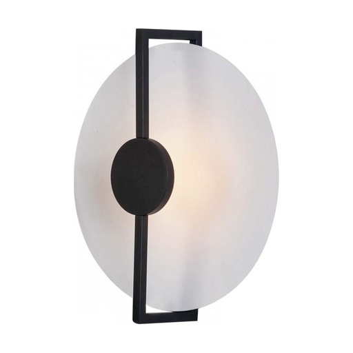 [W4L022448] SCONCE LED  LIGHT 13W 3000K BLACK WHITE