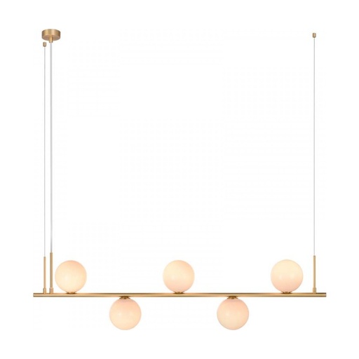 [W4L022504] PENDANT LIGHT 5XE14 GOLD