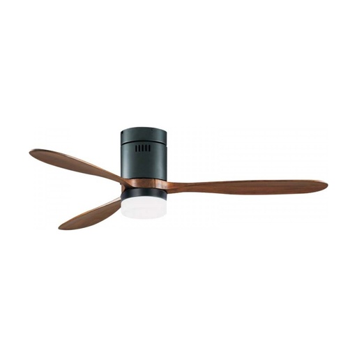 [W4L022533] CEILING FAN BLACK CHERRY BLADES LED 15W