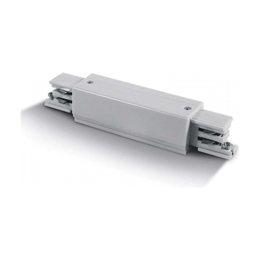 [W4L022593] LIVE CONNECTOR FOR 3 CIRCUIT LIGHTING TRACK WHITE 100-240V