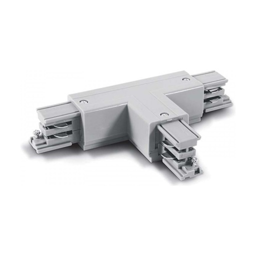 [W4L022595] T' CONNECTOR FOR 3-PHASE TRACK WHITE 100-240V