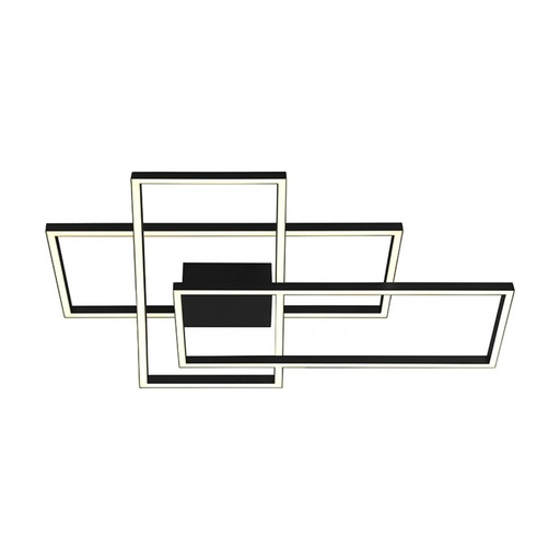 [W4L022619] CEILING LIGHT 55W 3000K ALUMINIUM& ACRYLIC  SANDY BLACK