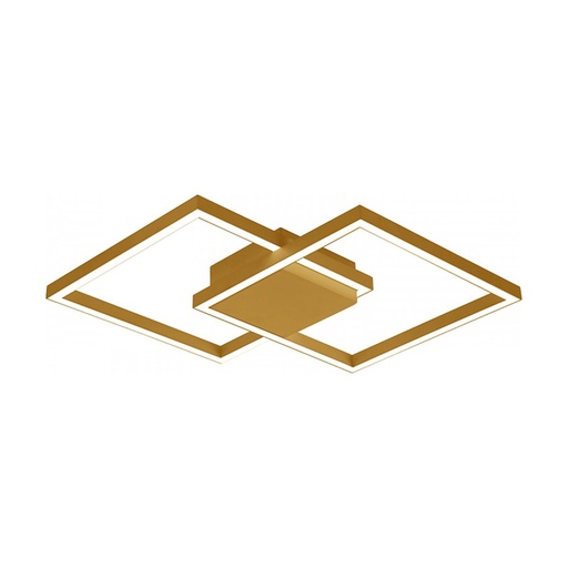 [W4L022627] CEILING LIGHT LED 28W 3000K ALUMINIUM GOLD