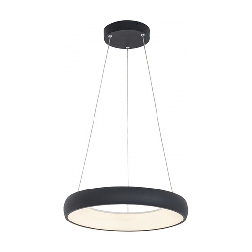 [W4L022638] PENDANT LED LIGHT 32W 3000K  ALUMINIUM BLACK
