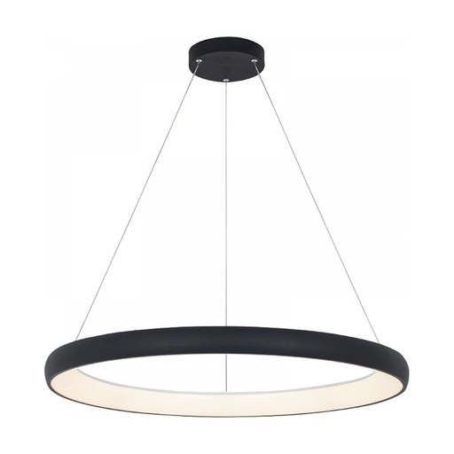 [W4L022653] PENDANT LIGHT 60W 3000K  ALUMINUM & ACRYLIC   SANDY BLACK